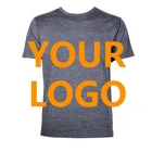 Muscle Fit Running Sport Gym Man Custom-made Printed 100% Merino Wool T Shirt