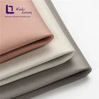 1.8mm same bottom and same colour double-side leather Napa synthetic leather pvc for bags