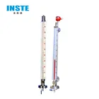 Electronic mechanical water tank fuel level gauge
