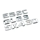 Adhesive 3d chrome letters car brand, Metal Numbers sample letter request for car stickers