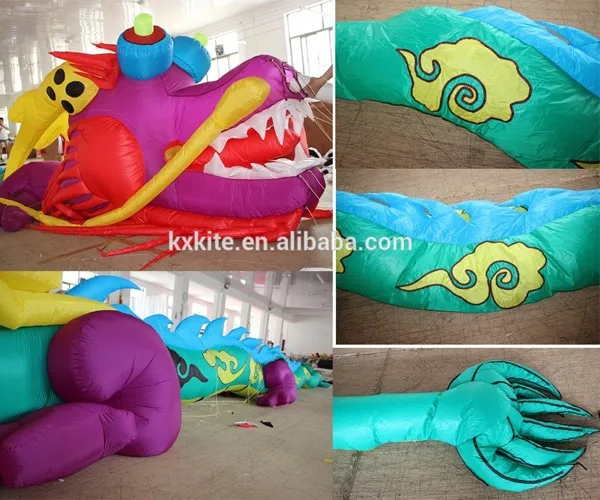 Large inflatable dragon kite for sale, View dragon kite, KAIXUAN