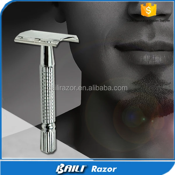 free sample platinum blade double edge safety razor shaving