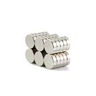 China Manufacturer N52 Nickel-coating Neodymium Disc Magnet custom metal magnets