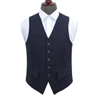Mens Wedding Polyester Solid Tuxedo Vests Wholesale
