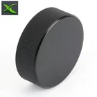 Low price point official size blank vulcanized rubber ice hockey puck for practice