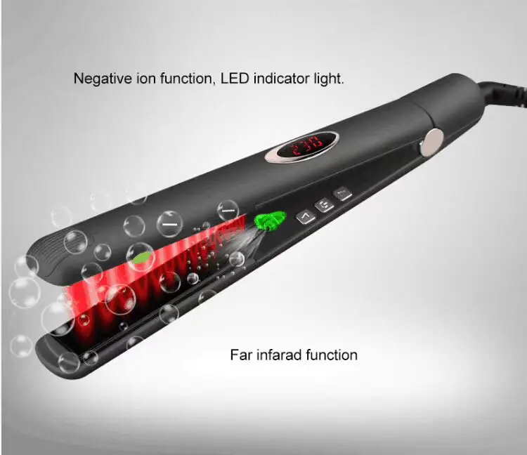 Wholesale private label fast mini 1 inch professional ceramic ionic hair iron steam styler infrared hair straightener