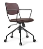 fashionable Italian Style leather home office conference chair