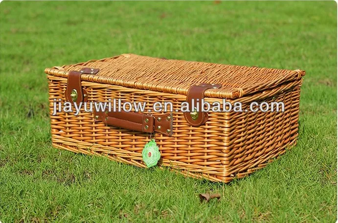 10% off high quality mini willow picnic basket set