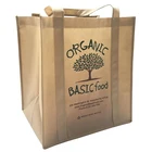 Bag Recycled Polypropylene Bags Promotional Pp Coated Custom Printed Recycled Eco Tnt Grocery Handle Non Woven Bag