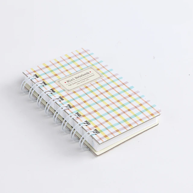 & school supplies assorted color fine hard spiral notebook