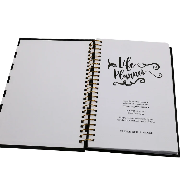 2017 personalized a5/a6 spiral notebook for promotion