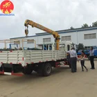 3 tons loading crane truck used in Sudan