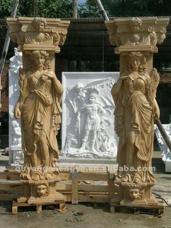 Lighting_decorative_stone_interior_column