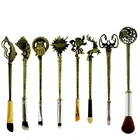 Huge Fan Game Of Thrones 8 House Stark Metal Wand Makeup Brushes Set