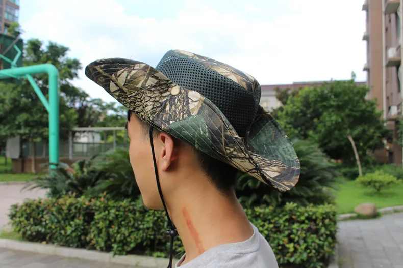 Bump mountain cap camouflage hat jungle hat fishing cap Ben Nepal cap cap AT8708 outdoor hat maple leaf