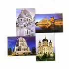 Wholesale Promotional Tourist Souvenir Custom City Metal Tinplate Fridge Magnets