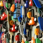 Sheet Steel RFID Intelligent Key Organizer Cabinet For Car Keys With 16 Key Slots