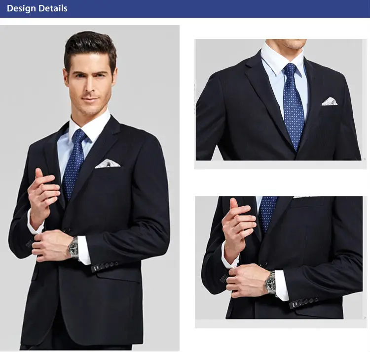 WEISDIN OEN service Tropical suiting Slim Fit Men's Suits