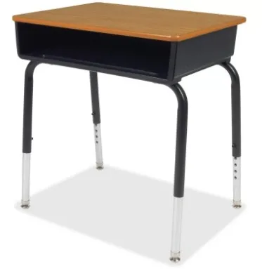 Adjustable Desk Metal Single Cheap School Desks And Chairs For