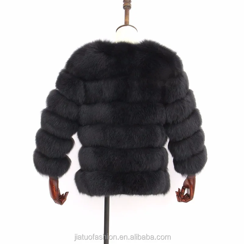 real fox fur warm colorful plus big size wholesale fox fur coat