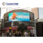 P10 Flexible Outdoor Public Advertisement P10rgb Led Video Wall