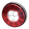 LED vehicle rear turn/stop/tail/back-up light lamp 4'' round