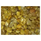 HNY-02 2mm natural Indonesia polish yellow pebble stone