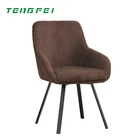 European modern minimalist Corduroy fabric leisure chair for living room hotel