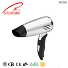 foldable hair dryer handle and the soft curves design hair blower for travel and home