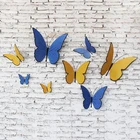 2019 hot sale high quality metal IRON butterfly Home Wall Art Decoration