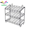 Supermarket wire flooring Counter metal candy food battery display rack