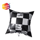 20 inch black squares square aluminum foil balloon