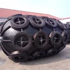 Ship pneumatic rubber fender suitable for dock