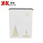 Customized top opening Letter box mailbox numbers