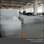 Custom large plastic hydroponics plant seedling nursery trays