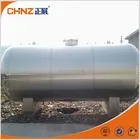 10000L Horizontal stainless storage tank for alcohol/water /chemical liquid