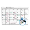 Custom Academic Year Office Project Schedule 12 Month Calendar Poster