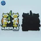 Promotional custom plastic soft PVC rubber fridge magnet