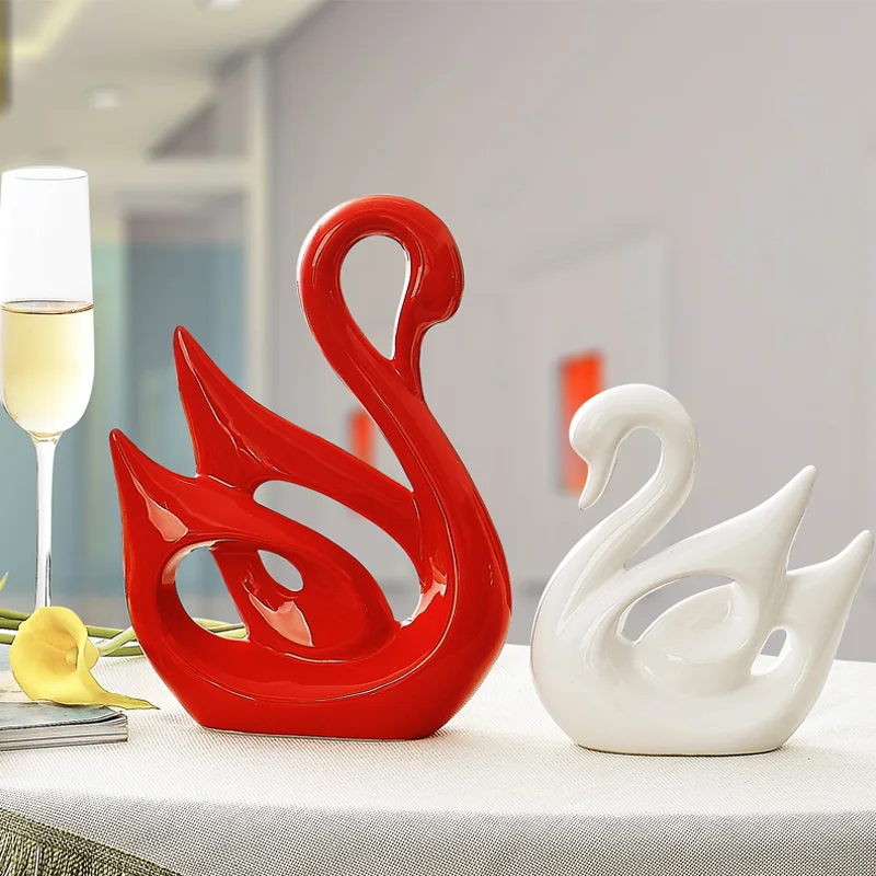Wholesale Creative Wedding Decoration Handmade Swan