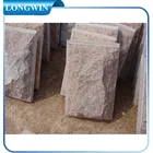 natural granite red stone cladding for sale