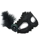 wholesale customized Christmas cap lace feather for birthday party supplies