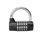 5 digits codes combination lock metal safety custom padlock