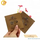 Kraft Paper Face Cream Sachet Pouch Cosmetic Cream Sample Packet