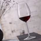 Lenticular Sparkling Brandy Goblet Crystal Transparent Diamond Wine Glass Party Wedding Night Club