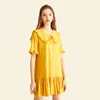 in stock 2019 latest plus size women shirt mini dress for women