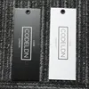 customized and high quality brand fashion clothing hang tags
