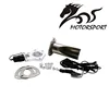 New 2.25 "/2.5" / 3 "inch Electric Stainless Exhaust Cutout with remote control With Be cut pipe Exhaust Cut out Kit