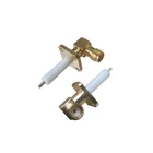 90 Degree Receptacle Square Flange SMA RF with Extended PTFE