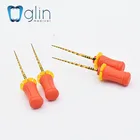 Hot sale clip file dental niti k files root canal gold rotary file