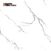 Zibo Ceramics Carrara glazed porcelain marble floor tiles 80x80 cm